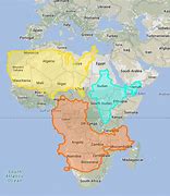 Image result for World Map Based On Actual Size