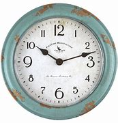 Image result for Teal Wall Clock