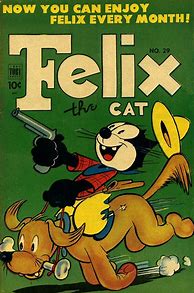 Image result for Felix the Cat Comic Book Cover
