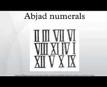 Image result for Abjad Numerals