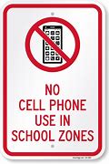 Image result for No Phones in School Germany Sign