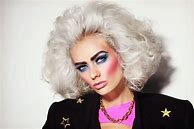 Image result for 80s Eye Makeup and Hair