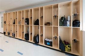 Image result for Backpack Storage Shelf