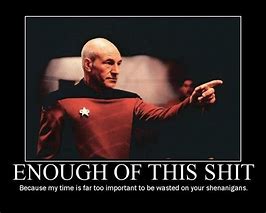 Image result for Star Trek Pun Memes Picard