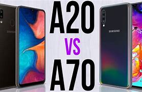 Image result for Samsung A70 vs A20