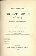Image result for Great Bible