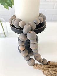 Image result for Home Decor Wood Beads