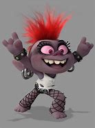 Image result for Trolls World Tour Queen Barb Techno