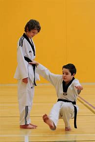 Image result for Barefoot Boy Karate Fight