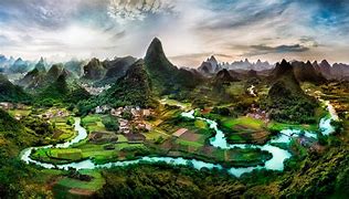 Image result for Most Beautifu Athesticl Landscape of Chinese