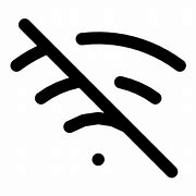 Image result for Wifi Off Symbol
