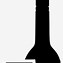 Image result for Black Wine Bottle No Label with No Light