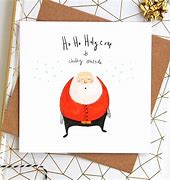 Image result for Funny Santa Christmas Cards