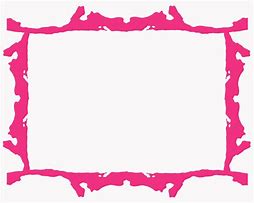 Image result for Pink Fancy Frame Clip Art