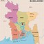 Image result for Map of Bangladesh with Districts