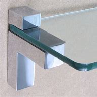 Image result for Glass Shelf Mounting Brackets