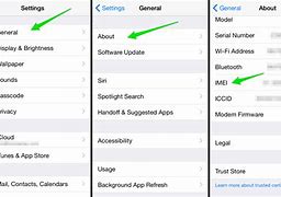 Image result for Imei On iPhone How to Find It