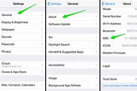 Image result for iPhone IMEI Location