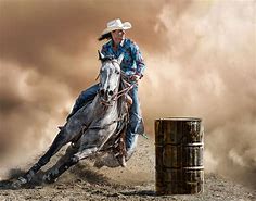 Image result for Barrel Racing Rodeo Girls