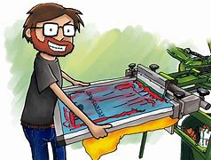 Image result for Printing Cartoon Work