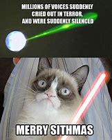 Image result for Star Wars Cat Meme