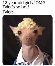Image result for Tyler Dog Meme