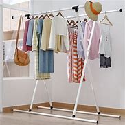 Image result for Cloth Hanger Rack Side View