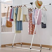 Image result for Laundry Clothes Hanger Rack