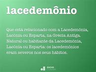 Image result for lacedemonio