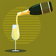 Image result for Champagne Pouring with a Whole Bottle