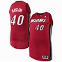 Image result for LeBron James Miami Heat Jersey of Him Wearing It