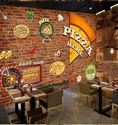 Image result for Bathroom Walls for Pizza Places Ideas