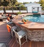 Image result for Above Ground Pool Landscaping