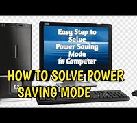 Image result for Power Saving Mode Screen