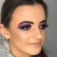 Image result for Purple Makeup for Brown Eyes