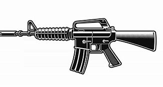 Image result for M16 Rifle Clip Art