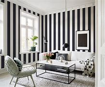 Image result for Images Room with Horizontal Striped Wallpaper