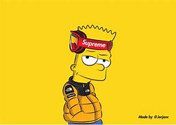 Image result for Bart Simpson Supreme Goggles