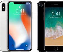 Image result for iPhone 7 vs iPhone X-Size