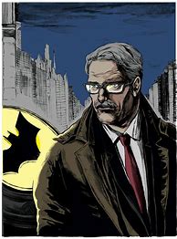 Image result for Jim Gordon as Batman Comic Book