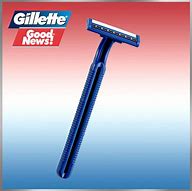Image result for Gillette 1 Blade Razor
