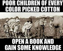 Image result for Meme of Chain WIP Picking Cotton