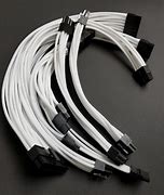 Image result for White PC Cables