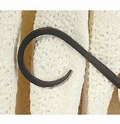 Image result for Wrought Iron Curtain Tie Back Hooks