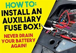 Image result for Auxiliary Fuse Box