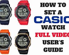 Image result for Set Casio Watch