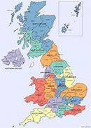 Image result for England and Wales Map