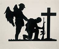 Image result for Picture of Dead WW1 Soldier with Guardian Angel