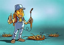 Image result for Cartoon Bugs Pest Control