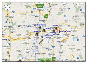 Image result for Nara Japanese Maps
